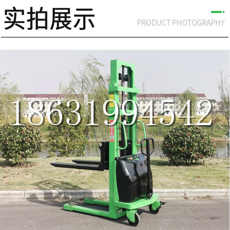 故城县电动叉车堆高车液压铲车电瓶1吨2吨站驾步行式小型全自动叉车
